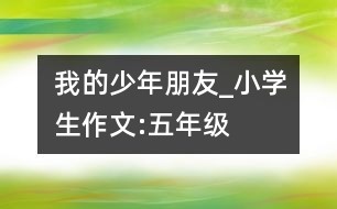 我的少年朋友_小學生作文:五年級