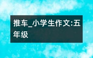 推車(chē)_小學(xué)生作文:五年級(jí)