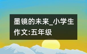 墨鏡的未來_小學生作文:五年級