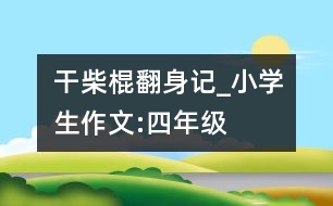 “干柴棍”翻身記_小學生作文:四年級