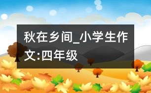 秋在鄉(xiāng)間_小學(xué)生作文:四年級
