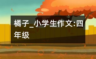 橘子_小學生作文:四年級