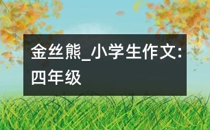 金絲熊_小學生作文:四年級