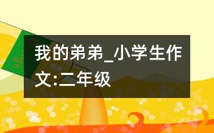 我的弟弟_小學生作文:二年級