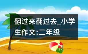 翻過(guò)來(lái)翻過(guò)去_小學(xué)生作文:二年級(jí)