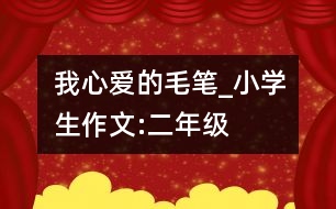 我心愛的毛筆_小學生作文:二年級