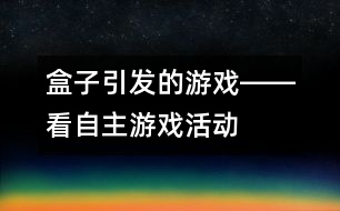 盒子引發(fā)的游戲――看自主游戲活動(dòng)
