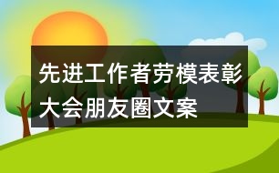 先進(jìn)工作者、勞模表彰大會(huì)朋友圈文案、橫幅33句