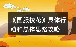 《國(guó)服?；ā肪唧w行動(dòng)和總體思路攻略