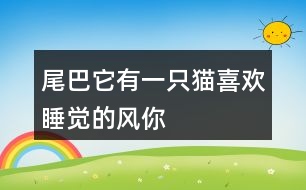 “尾巴它有一只貓”“喜歡睡覺的風(fēng)”你還有哪些有趣的說法？
