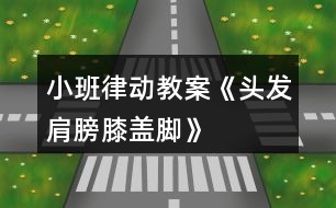 小班律動(dòng)教案《頭發(fā)、肩膀、膝蓋、腳》教學(xué)設(shè)計(jì)反思