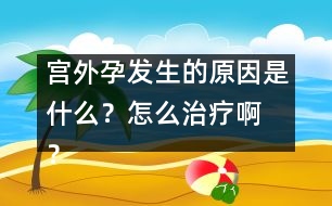宮外孕發(fā)生的原因是什么？怎么治療啊 ？