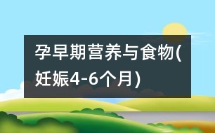 孕早期營養(yǎng)與食物(妊娠4-6個(gè)月)