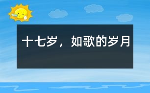 十七歲，如歌的歲月