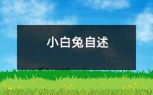 小白兔自述