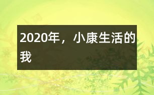 2020年，小康生活的我