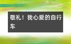 敬禮！我心愛的自行車