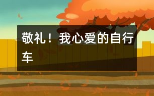 敬禮！我心愛的自行車
