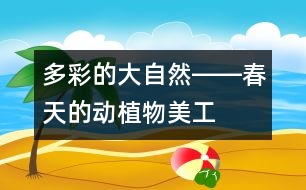 多彩的大自然――春天的動(dòng)、植物（美工）