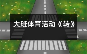 大班體育活動(dòng)《轉(zhuǎn)》