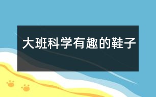 大班科學：有趣的鞋子