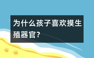 為什么孩子喜歡摸生殖器官？