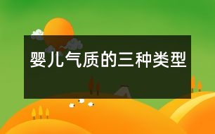 嬰兒氣質(zhì)的三種類(lèi)型