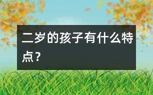 二歲的孩子有什么特點(diǎn)？