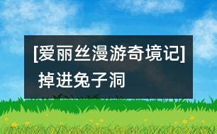 [愛(ài)麗絲漫游奇境記](méi) 掉進(jìn)兔子洞