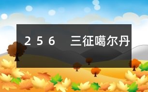 256 三征噶爾丹