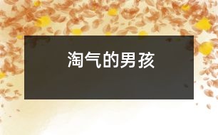 淘氣的男孩